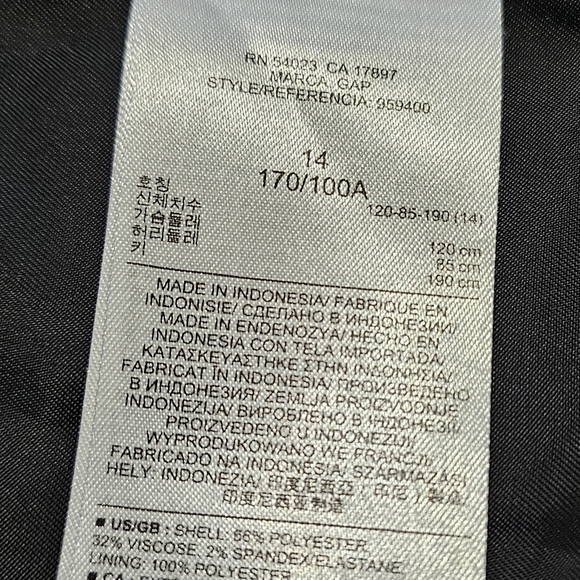 Black Gap blazer Size 14 - Picture 5 of 8